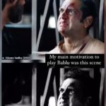 Sharib Hashmi Instagram - The main reason and motivation for me to play #Bablu in #VikramVedha was this scene ❤️ 1 Year Of ‘Vikram Vedha’ #HrithikRoshan #SaifAliKhan #PushkarGayathri Thanks @filmybaapofficial for this ❤️