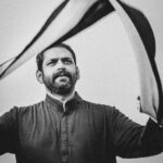 Sharib Hashmi Instagram - Monochrome 🖤🤍 With the ammazzingg @iamwolfienair ❤️ #bandstand #bandra #photoshoot #nostalgia #monochrome #blackandwhite Bandra Bandstand
