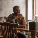 Sharib Hashmi Instagram - Menu Dekhke Menu Aukaat Pata Chali … aur ek baat pata chali ke… (gaana suno) 📸 @roobaroo_art ❤️❤️ Jokes apart lovvved @birdsong.cafe ❤️ and their keema pav .. ❤️ Just tasting like a wow !! just like a woww ❤️👌🏼👌🏼 Birdsong - The Organic Cafe
