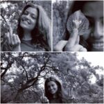 Sharvary Joshi Instagram - This is what crazy friends do, they gift you a wild flower and ask you to preserve it for the life time, "Sambhal ke rakhna". Crazy 'you' says "okay" (eye roll). By the time you reach home, it's already lost. 😂 That's all folks! #sharvaryjoshi #actress #random #feel #happiness #instagood #mood #blackandwhite #tint #purple #love #crazyfriends #friendship #caughtintheact #randomclick #instadaily #instamood #smile #beautiful #fun #justlikethat #actor #actorslife #actors #chilling #positivevibes