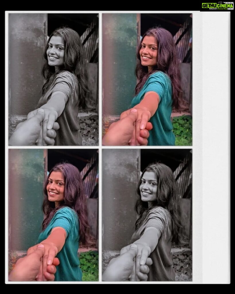 Sharvary Joshi Instagram - Guess?!? 🤭 Pc @yashraj3105 #sharvaryjoshi #actress #random #feel #happiness #instagood #mood #blackandwhite #tint #purple #love #crazyfriends #friendship #caughtintheact #randomclick #instadaily #instamood #smile #beautiful #fun #justlikethat #actor #actorslife #actors #chilling #positivevibes