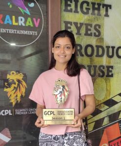 Sharvary Joshi Instagram - I feel extremely humble as I hold the award for Best Actress of the GCPL - Season 1. This award is a result of work, wishes and support from many people, and so it belongs to each one of them. I wish I was able to receive this award from @hitenkumaar sir himself. Hope I get that honour again in the near future. Thank you @gcplofficial for appreciating my work and honouring my skills with such a big award. Thank you @vipul_b_jambucha sir and @trupti_jambucha ma’am for dreaming of GCPL and bringing it to life. I would like to wish a huge success to this endeavour and I believe that a healthy competition should always remain, for every artist must get a chance to uplift and bring glory to our gujarati film industry. I would like to extend my gratitude to the entire team of Chellu Pandadu. Thank you @dharmin_patel_official sir, for a crisp direction and for putting faith in me. Also thank you so much dear Vishal @iamvishal9711, Narendra Joshi, @kinnal.nayak and @_pravin_suva for being amazing co-actors. Thank you @dhruv_bhatiya_photography for being a great DOP. Thanks to the @eight_eyes_studio for their post production in such a short time. Thank you @8eph.official and @gujarattourism for your support. Despite the fact that I do not work for awards, but still taking part in a fair competition and realising that my efforts and hard work did reach the audience, is everything I could ask for. Thank you my dear aai @jayashree.joshi.921 and baba @parag.joshi1967 for believing in me. Nothing was possible without you both. Also, thank you @__zaryy for being there for me always, in every ups and downs. Last but not the least, I would like to thank all my friends and well-wishers for showering love and positivity in my life. Peace and Gratitude 🙏 #gcpl #gcplseason1 #bestactress #bestactressaward #gcpl2023 #season1 #actress #sharvaryjoshi #actorslife #hardworkpaysoff #gratitude #peace Ahmedabad, India