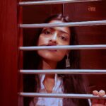 Sharvary Joshi Instagram - Sex ❤️ Which emotion do you think this picture shows prominently? Comment! 📸 P.c @__zaryy #eyesspeak #nigahen #chroma #mixed #lightroom #colouremotions #emotion #actress #acting #modeling #red # #❤️
