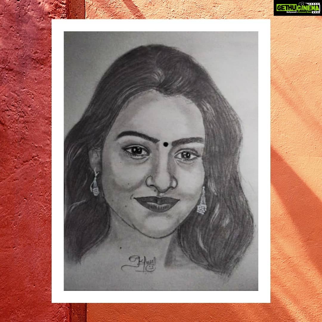 Sharvary Joshi Instagram - Bs Aabhar ππ @pk_art2310 #sketch #artist #mood #portrait #pkart2310 #sharvaryjoshi #purple #sunset #evening #eveningmood #instaartist #instadaily #instamood #pencildrawing #pencilsketch #art #actress #actor #actorslife #lotsoflove #gratitude #π
