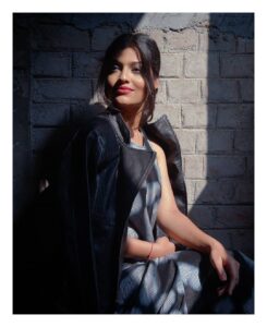 Sharvary Joshi Instagram - “Color is my day-long obsession, joy and torment.” ~Claude Monet ⁣⁣⁣
⁣
Dress: @sonalkabra_official ⁣⁣⁣
Click and mua: @_couturiere for @couture.photography__ ⁣⁣⁣
Editing: @sharvaryjoshi⁣⁣
⁣
#colours #chroma #obsession #photoshoot #elegance #romantic #💙💚💛❤️💜 #tiedye #fashion #fashiondesigner #sonalkabra #fashionart #art #accented #photoshop #actress #acting #actor #actorslife🎬 #modellife #model #modelling #vintageportrait #oldstyle #photoshoot #fashionphotography #🎭 #theatreartist #artist #fashionlover #hustle💯