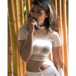Sharvary Joshi Instagram - Just like a white flame.. ⁣⁣ ⁣ 📸 & 🖥️ Photography and editing: @virag9468 ⁣for @_a.vphotography_ ⁣⁣ #white #soul #pure #colour #base #basic #whitedress #croptop #actress🎬 #model #fashiondesigner #modelling #modellinglife #modelposing #browngirl #seren #sharvaryjoshi #barodian #photoshootideas #practicesession #📸 #photographyy #purevibe #beautifulpose #fashionstatement #whiteaesthetic #whiteonwhite #⬜ #⚪ #innocence