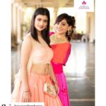 Sharvary Joshi Instagram – #Repost @houseofarchana (@get_repost)
・・・
Our Head Designer @archana.makwana & Actress @sharvaryjoshi slaying in our pocket friendly Wedding/Festive Collection 2020 . To grab these looks contact 8469077744 . Couriers worldwide available 
Introducing Pocket Friendly Festive Wedding wear !! Peach zardosi embroidered clutch @archanasfashionhouse 
Designed by @archana.makwana 
Photography by @virag9468 for @_a.vphotography_ 
Jewellery courtesy @skgoldjewels 
Mua @zeba_khan_vohra  for @the_face_studio_vadodara 
Venue courtesy @shaktigreens 
#weddingfestive2020 #weddingcollection2020 #houseofarchana #archanasfashionhouse #vadodarafashiondesigner #designeroutfits #drapedblouse #indowesternwear #stylishindianoutfits #indianweddingwear #festivecollection2020 #trends2020 #fashiontrends2020 #archanamakwana