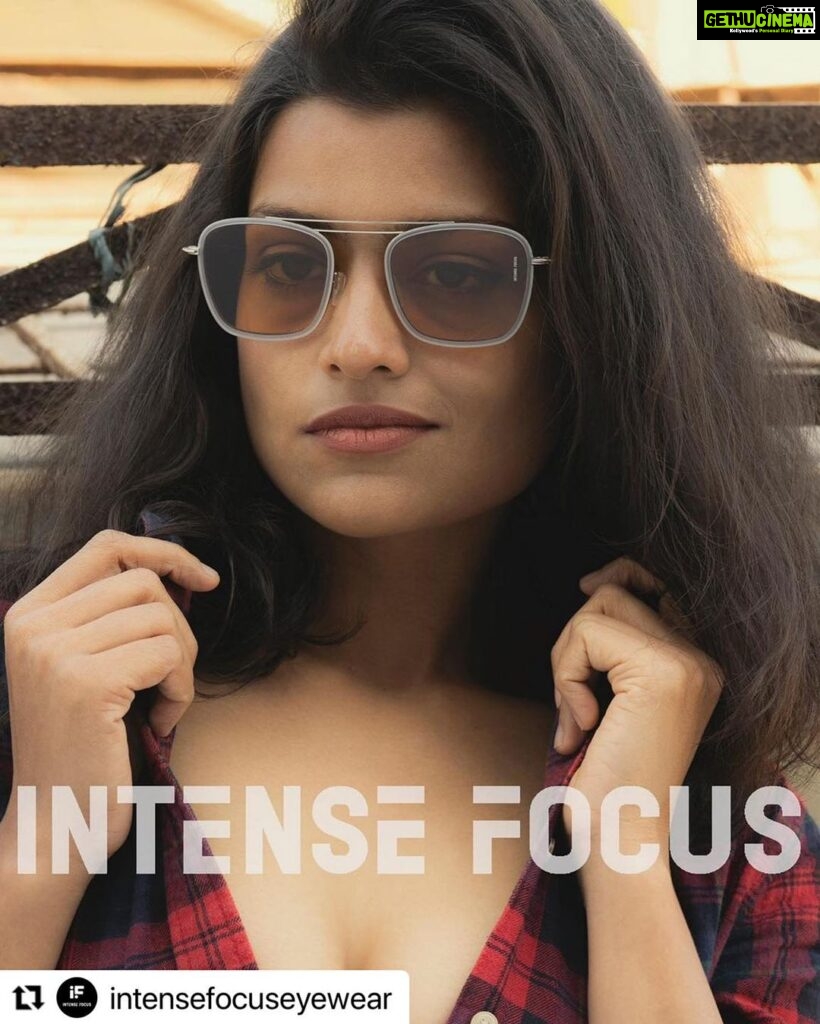 Sharvary Joshi Instagram - Repost @intensefocuseyewear ・・・ #sunglasses #eyewearfashion #eyewear #optician #new #fashion #fashionstyle #style #glasses #glassesfashion #newlook #eyeglasses #brand #sungalssesfashion #sharvaryjoshi #sharvary #actress #ahmedabad #gujarat #vadodara #actor #acting #photoshoot #model #modellingshoot #modelling