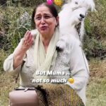 Sheen Dass Instagram - Mom Vs Goat … 🐐 Sorry mumma, had to post this 🙈😁 . Just ‘kid’-ding .. 😛 @savitadass 😘 . #funny #courtyarddrama #funnymoments #pahalgam #betabvalley #fun #comedy Betab Valley