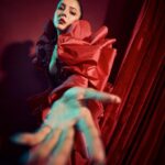 Shehnaaz Kaur Gill Instagram - We literally painted the town RED! @abujanisandeepkhosla 📸 : @priyankknandwana Makeup : @sonicsmakeup Hair : @cheemabaljit2