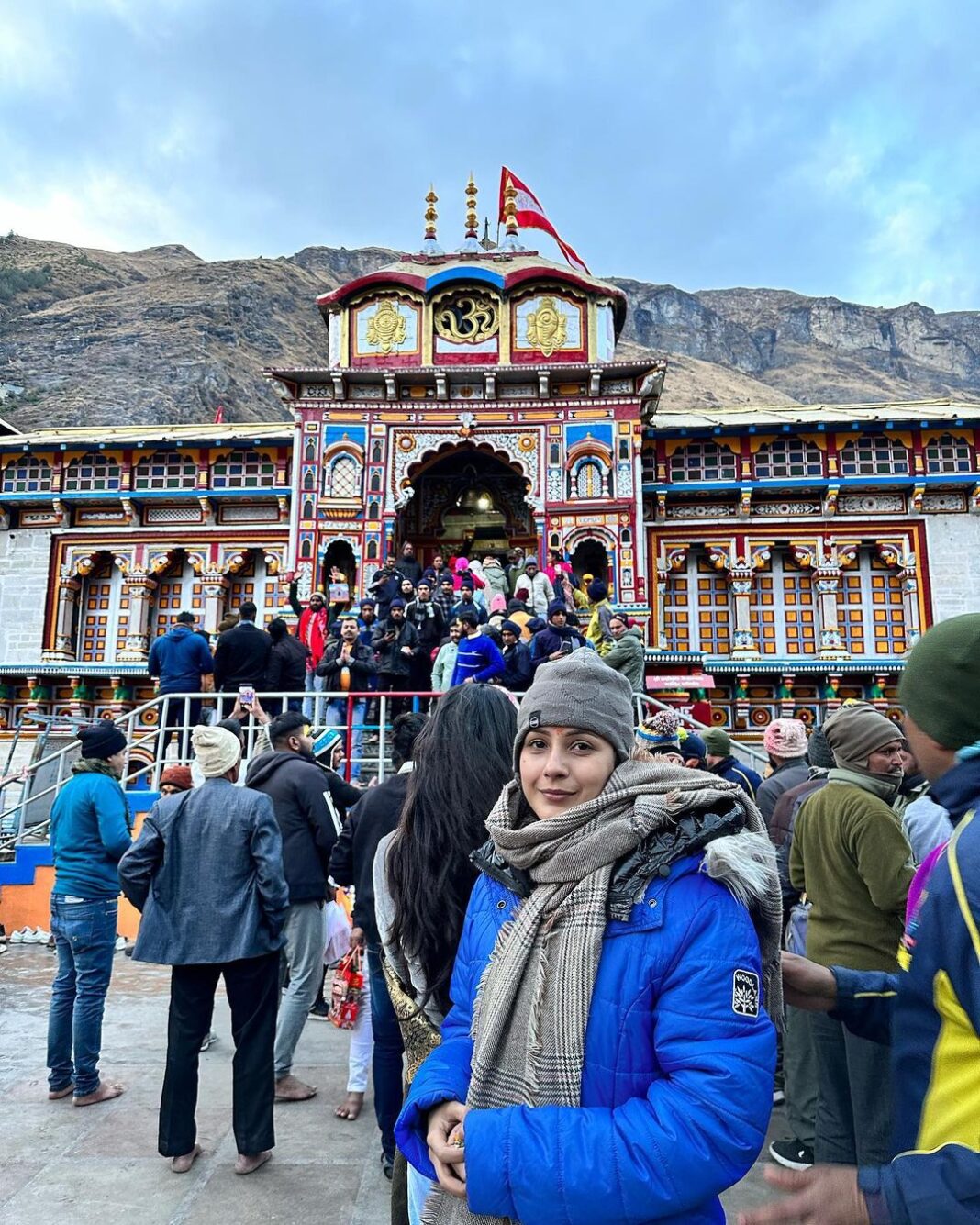 Shehnaaz Kaur Gill Instagram - 🙏🏔️🛕 Badrinath Dham