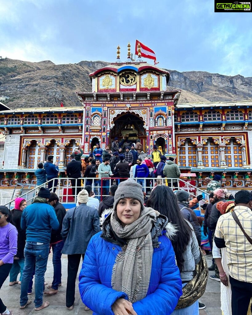 Shehnaaz Kaur Gill Instagram - 🙏🏔️🛕 Badrinath Dham