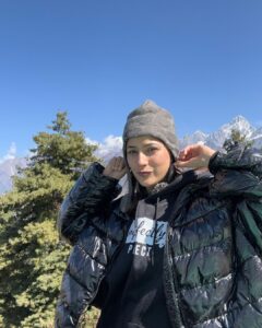 Shehnaaz Kaur Gill Instagram - Evolving in sync with mother earth 🗻🫶🏻