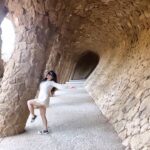 Sherin Instagram - Can you guess this place? Hint : it’s in Barcelona 🤓 #sherin #travel #europe #barcelona #biggbosstamil Barcelona, Spain