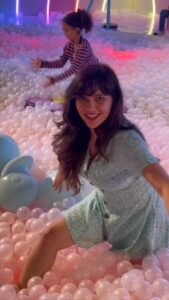 Sherin Instagram - Getting into a ball pit is easy, getting out is not! #sherin #amsterdam #upsidedown #love #travel #europe #biggbosstamil Upside Down Amsterdam