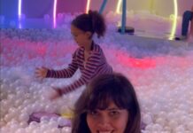 Sherin Instagram - Getting into a ball pit is easy, getting out is not! #sherin #amsterdam #upsidedown #love #travel #europe #biggbosstamil Upside Down Amsterdam