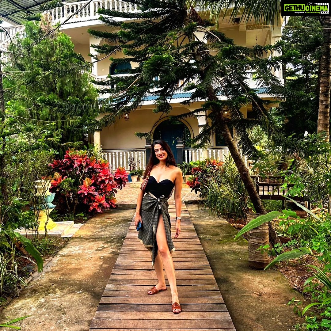 Sherlin Seth Instagram - Goa'23 dump 💛 Ps: gets real-er as you swipe @palmorama.goa @w_goa . . . . #sherlinseth #beachdress #bikini #viral #explore #bollywood #vacation #goa #food