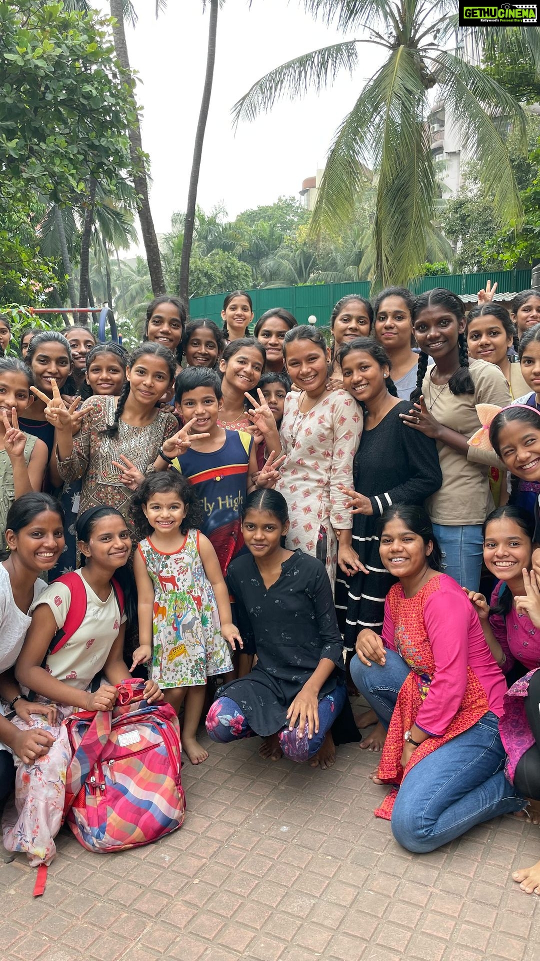 Shikha Singh Instagram - The joy of giving is what makes us human. The joy of sharing is what makes us human. The joy of spreading smiles when there seems no light at the end of the tunnel is what makes us a human. The joy of knowing that you(Alayna @alaynasinghshah ) choose doing all that and much more swells our hearts & how we love to see you growing up like this is something no words can describe. We choose to share our joy, smiles, happiness, toys, clothes, money, wishes with these girls who have none to show them love and I really hope and pray their smiles touch your hearts in some way that you do the same cos the way the world is turning against each other these days it’s so sad to see that we are forgetting our basic essence of being human. Wishing you all a Happy Diwali in advance & hope you all look so Beautiful so elegant, looking like a wow inside out 🥰🪔😇 #diwali #festival #festive #share #sharethelove #happiness #balbhawan #orphanage #girls #babiesofinstagram #babygirl #baby #bekind #compassion #helpothers #grateful #blessed #blessedwiththebest #thankyou #reel #reels #reelitfeelit #reelsvideo #reelsinstagram #instagram #insta #instagood #instamood #love