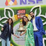 Shilpa Shetty Instagram - Dreams do come true… with FAITH. From bootstrap to unicorn to now becoming an IPO… what a journey it’s been for @mamaearth.in, @varunalagh @ghazalalagh 😍🧿♥️ Incredibly proud of our trajectory 💪🧿💪Upwards and onwards. Godspeed😇🎉 #Mamaearth #GoodnessInside #specialday #gratitude #blessed #bosslady