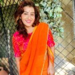 Shilpa Shinde Instagram – Wishing you all a very Happy Navratri❤😍
May the nine nights of Navratri bring you love, peace, and happiness & fill your life with new beginnings and endless opportunities. 

#HappyNavratri 
#saree #sareelove #Navratri #ShilpaShinde #sundayvibes #sunday #picoftheday
