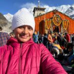 Shilpa Thakre Instagram - Kedarnath That too on birtday❤️ #shilpathakre #expressionqueen #specialday #kedarnath #bhole #bholenath #birthday #birthdaygirl #birthdayparty #gratitude #god #harharmahadev #shambhu #mahadev #shiva #shivji #neelkanth #devbhoomi #uttarakhand Kedarnath Temple-केदारनाथ मंदिर