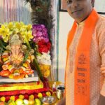 Shilpa Thakre Instagram - 🙏🌺🙏Ganapati Bappa Morya🙏🌺🙏 . . . #ganeshfestival23 #ganapatibappamorya #blessed #divine #festivalvibes #bappamajha #bappamorya #instareels #instagood #explore #exploremore