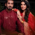 Shiny Doshi Instagram – Starry-eyed and moonstruck, all for the one I love! 🌟🌙
 #LoveUnderTheMoon #karvachauth ❤️♾️ 🧿

Thank you @kalkifashion for making our karvachauth special ❤️ 

📷 @abhay_r_kirti ❤️

Happy karvachauth everyone ❤️ 🌙 Mumbai, Maharashtra