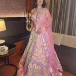 Shiny Doshi Instagram - "Enveloped in the splendor of this exquisite lehenga, feeling the magic of Indian heritage and my own beauty. 💖🌟 #LehengaLove #IndianElegance #FeelingGorgeous #navratriappearance #delhi Outfit: @rajbinderchahalofficial Jewellery: @tyaanijewellery Stylist: @stylebyvanshiika Makeup: @fragrance_makeup_studio Hair: @sonu_koli8489 Delhi