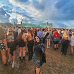 Shiny Doshi Instagram – “Rain couldn’t dampen our spirits at the concert! We danced through the storm to the rhythm of the music.” 🌧️🎶💃 #RainOrShineGroove 
#avoidthemuck

@creamfieldsofficial Manchester, United Kingdom