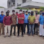 Shirish Sharavanan Instagram - Missing all the big Vinayagar statues at the auto stands ! So just wanted to give them a reason to celebrate! Distributed Essential food supplies to auto drivers in my area to encourage them on the occasion of #vinayagarchathurthi & #madrasday ! Let’s celebrate together! #chennai #automan