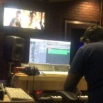Shirish Sharavanan Instagram – This is how it happens #Blessed to see these 💣🌟 #Yuvan #RajaRanguski #RajaranguskiTeaser #composing  @itsyuvan @thinkmusicofficial (TEASER LINK IN BIO)