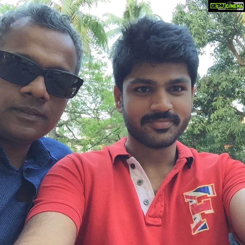 Shirish Sharavanan Instagram - ‪Heartiest birthday wishes to the maker of amazing films Gautham menon sir 💐👏🏼 ! Eagerly waiting for more such creations with VTV2, ENPT and Dhruva Natchathram! #hbdgauthammenon ‬