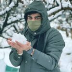 Shirish Sharavanan Instagram - I only have ice for you… #snowfall #2022 #firsttour 🥰☃️