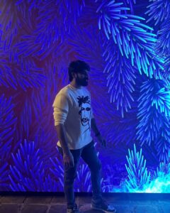 Shirish Sharavanan Instagram - 𝑰𝒕’𝒔 𝒕𝒐𝒐 𝒃𝒍𝒆𝒖.. 💙🦋