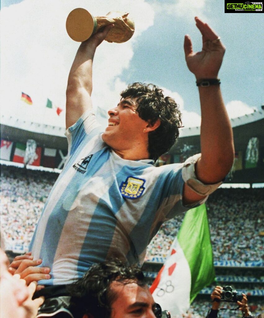 Shirish Sharavanan Instagram - Devastating news about Diego Maradona. Football has just lost one of it’s greatest players of all time. #maradona
