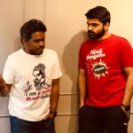 Shirish Sharavanan Instagram – Deep in discussion , good things coming our way … ! 😬😬🥰🥰 @itsyuvan