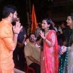 Shivani Baokar Instagram - 𝐋𝐀𝐓𝐄 𝐏𝐎𝐒𝐓: श्री. अभिषेक घोसाळकर आणि परिवार आयोजित “द रिवर फेस्टिवल २०२२“ ला मला आमंत्रित केल्याबद्दल विनय सर तुमचे खूप खूप आभार. अतिशय उत्तम संयोजन आणि बहारदार कार्यक्रम. या प्रसंगी माननीय श्री आदित्यजी ठाकरे तसेच गायिका वैशाली सामंत यांना भेटण्याचा योग आला. @adityathackeray @abhishek_vinod_ghosalkar @vinaysir @theriverfestival #TheRiverFestival #Dahisar #ShivaniBaokar #AdityaThackeray #AbhishekGhosalkar #event
