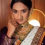 Shivani Baokar Instagram - Last photos of this series that received so much love! 💕 Thank you to the team and the beautiful location. Details below. Makeup & hair - @makeupbyberdesaurabh Photographer- @kunal_mohite_photography Styling - @makeupbyberdesaurabh @style_by_pradnyaaaaa__ Designer - @rashmi.s_the_rental_boutique Jewellery - @jizajewellerystudio Nath & hair accessories - @morpankh_jwells Location - @setsinthecity.in Shoot managed - @style_by_pradnyaaaaa__ How about an entirely different series now? 😉 Sets in the City