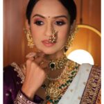 Shivani Baokar Instagram - पारंपरिक ✨ Makeup & hair - @makeupbyberdesaurabh Photographer- @kunal_mohite_photography Styling - @makeupbyberdesaurabh @style_by_pradnyaaaaa__ Designer - @rashmi.s_the_rental_boutique Jewellery - @jizajewellerystudio Nath & hair accessories - @morpankh_jwells Location - @setsinthecity.in Shoot managed - @style_by_pradnyaaaaa__ Sets in the City