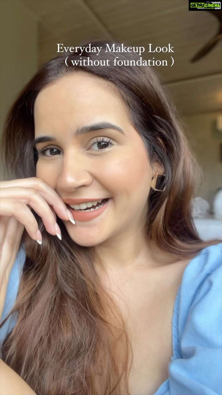 Shivshakti Sachdev Instagram - Get Ready With Me ( Without Foundation ) Moisturiser @baylaskin Concealer @houseofmakeupofficial Bronzer @rimmellondonindia Mascara @hudabeauty Lipstick @charlottetilbury Blush @rarebeauty #grwm #getready #everyday #makeupaddict #love #makeuplook #makeup #just