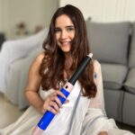 Shivshakti Sachdev Instagram - Ready to embrace Diwali in style? Let me introduce you to the Dyson Airwrap in the special edition Blue Blush shade - your ultimate solution for achieving salon-quality, flawless hair right in the cozy confines of your home, all while ensuring zero heat damage!✨ #DysonHair #DysonAirwrap #DysonIndia #dysonfestivestyling #hair #haircare #haircaretips #hairstyling #safe #gifted Mumbai - मुंबई