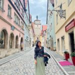 Shraddha Dangar Instagram - Rothenburg 🤍 This town looks like it’s straight out of a fairytale book🥹 Favourite till now🤌🏻 Rothenburg ob der Tauber