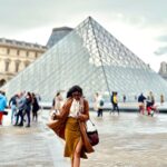 Shraddha Dangar Instagram - Paris, I louvre you ! 🤍🤌🏻 Norte Dame, Paris