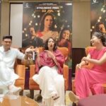 Shraddha Dangar Instagram - This video’s all about the promo fun, but trust me, our entire film-making journey was a laugh riot! 🎥😄 Behind the scenes or in front of the camera, we couldn’t stop cracking up! 🤣 and These two are the funniest beings I’ve ever had the pleasure to know🫶🏻🫶🏻😅😅 . . Wearing @dreamcloset_india Hair @_hair.by.freya_ Jwellery @dreamcloset_india