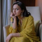 Shraddha Srinath Instagram - For #Irugapatru promotions Shot by @nikileshwar Wearing @labelshireenshahana Jewellery @rimliboutique Footwear @aldo_shoes Styling @themisvanessa Makeup @makeupbysalonij Hair @kammarishivarajchary Assisted by @shivu.bm.549 Managed by @vidhyaabreddy #Irugapatru #Promotions #ShraddhaSrinath #ShireenShahana #Rimli #ALDOShoes #ALDOIndia