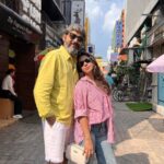 Shreya Bugde Instagram - Favourite city Favourite food Favourite people !!! ❣️❣️❣️