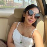 Shreya Bugde Instagram - Stepped out ….took a stroll & then took some pictures too & at lunch stuffed ourselves with some Chrispy shitake salad , Marinated lamb rack , pistachio crusted baby chicken, shoyu chillian sea bass , nigiri, squid kara age & finished it with some Tira’miso & world’s best Vanilla peanut Mille-feuille for desserts! @clapdxb has my heart ❤️💃🕺🏻 PS : sorry people for for spamming your feed 🙈 Clap Dubai