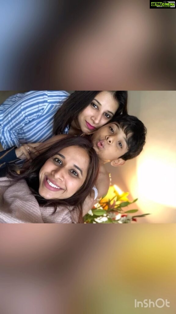 Shreya Bugde Instagram - I may not have given you the gift of life .. but life gave me the gift of you ..Everything more that I have learnt about love ,kindness , forgiveness ,empathy & more so about being a person of heart is from you !! You are a shining example of everything that’s right in this world 😘 The last 12 years of my life have been nothing less than a beautiful ride of lovely memories with you in it ! I have been blessed with your birth . I know you will win lots of praises, awards & accolades through your life but what I am most proud of is what a fine young boy you are growing into ! My heart swells with pride to watch you be kind & loving & gentle & empathetic & that too at this age. You are and will be the love of my life! I promise to be there for you & love you with everything i have 😘 For all that you have been , for all that you are & for all that you are yet to be ❤️ Happy 12th to our biggest joy & our greatest pride !BABY A ! Mau loves Mau. A HUGE PART OF ME IS YOU & WILL ALWAYS BE💕