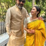 Shreya Bugde Instagram – दिवाळी पाडवा !!!🌼🌸✨🧿