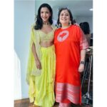 Shriya Pilgaonkar Instagram - Thank you @emmayentertainment for such an emmazing afternoon 💛🪔 @toraniofficial @sachdeva.ritika Emmay Entertainment & Motion Pictures